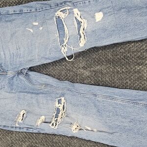 Levis Distressed Light Blue Men's Jeans